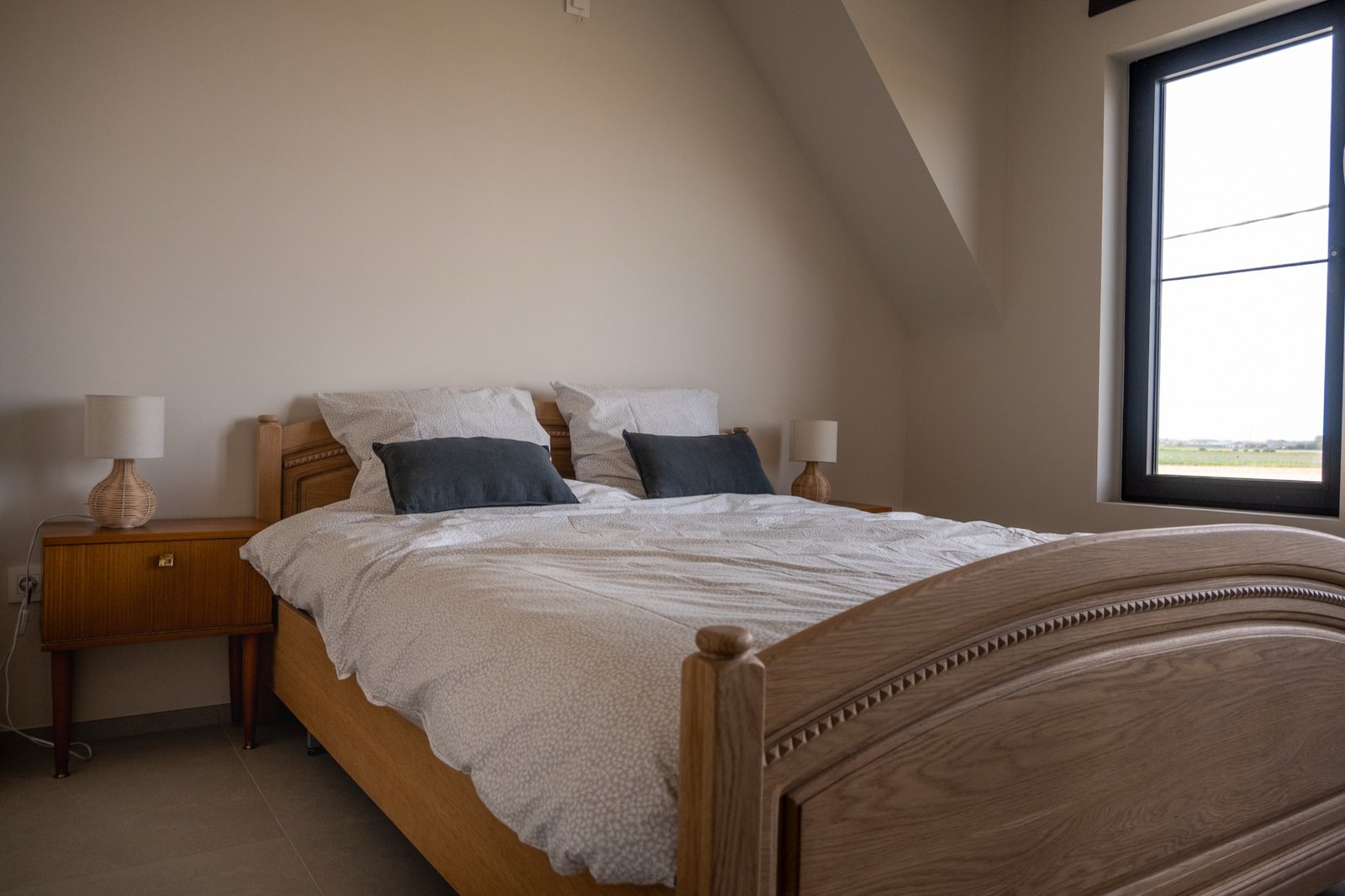 Slaapkamer 2 met tweepersoonsbed